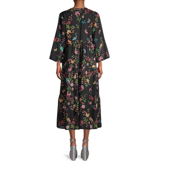 JOHNNY WAS Tiered Floral Boho Dress XL - Picture 2 of 6